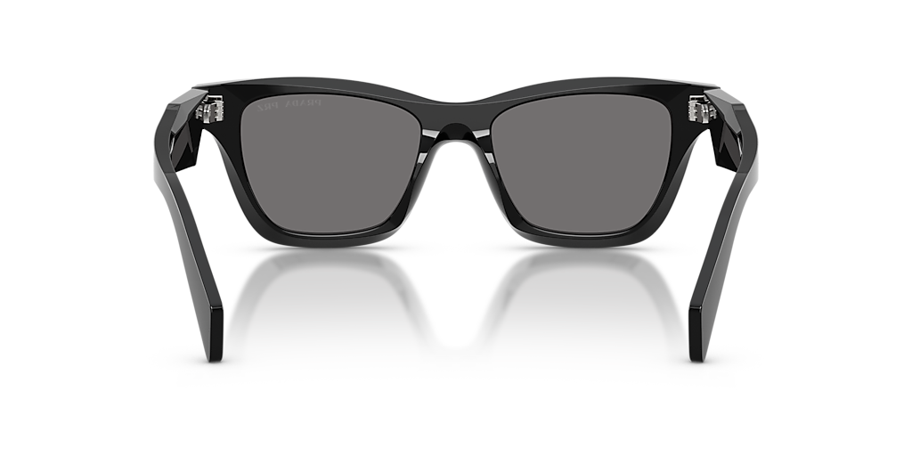 Prada PR C07S S (51 - 18) with Grey lenses and Black frame