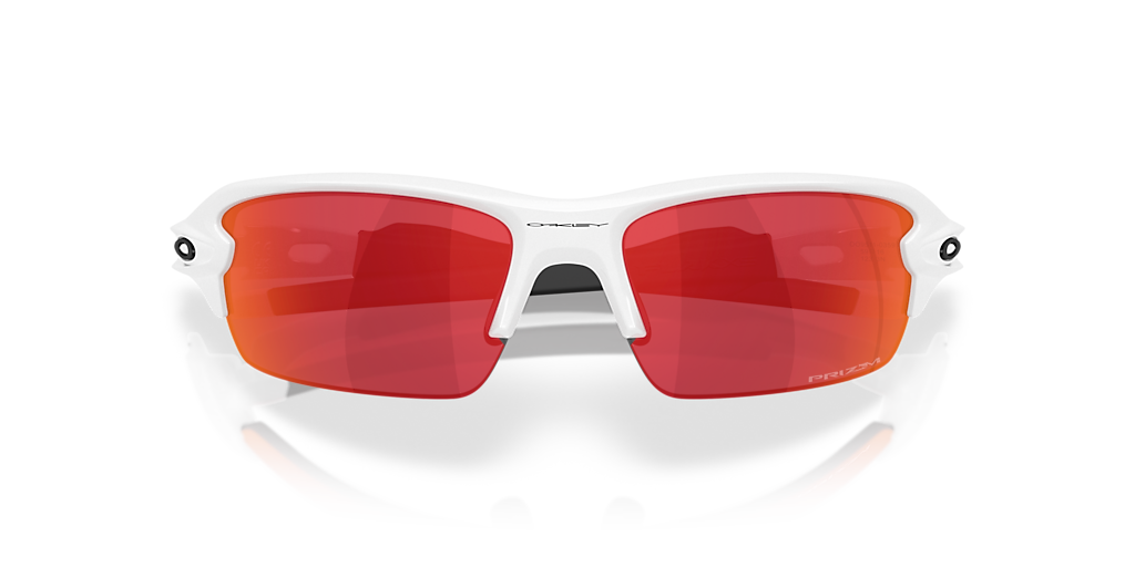 Oakley Flak® 2.0 S XXS (59 - 16) with Red lenses and White frame