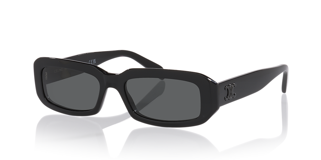 Celine Triomphe CL40335I S (54 - 17) with Grey lenses and Black