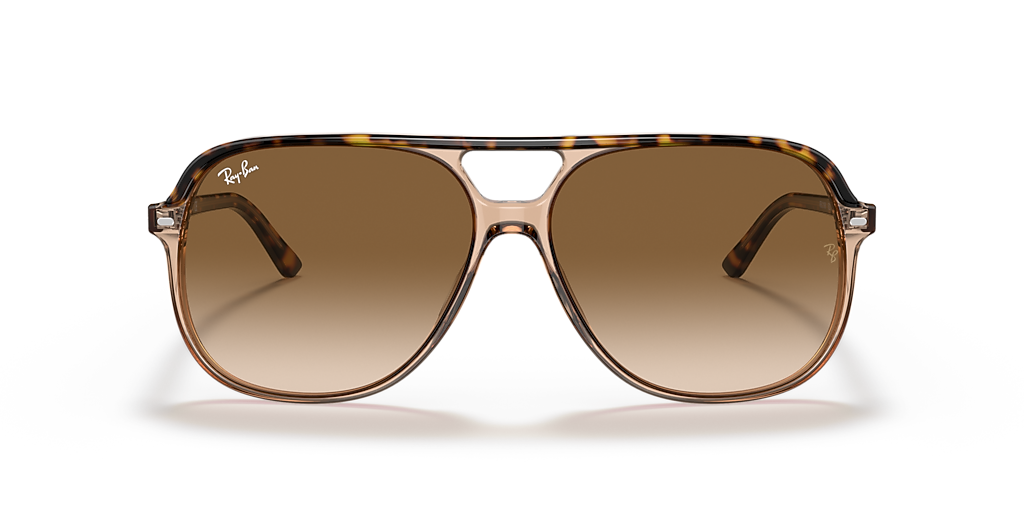 Ray-Ban Bill XS (56 - 14) com Lentes Marrom e Armação Tartaruga