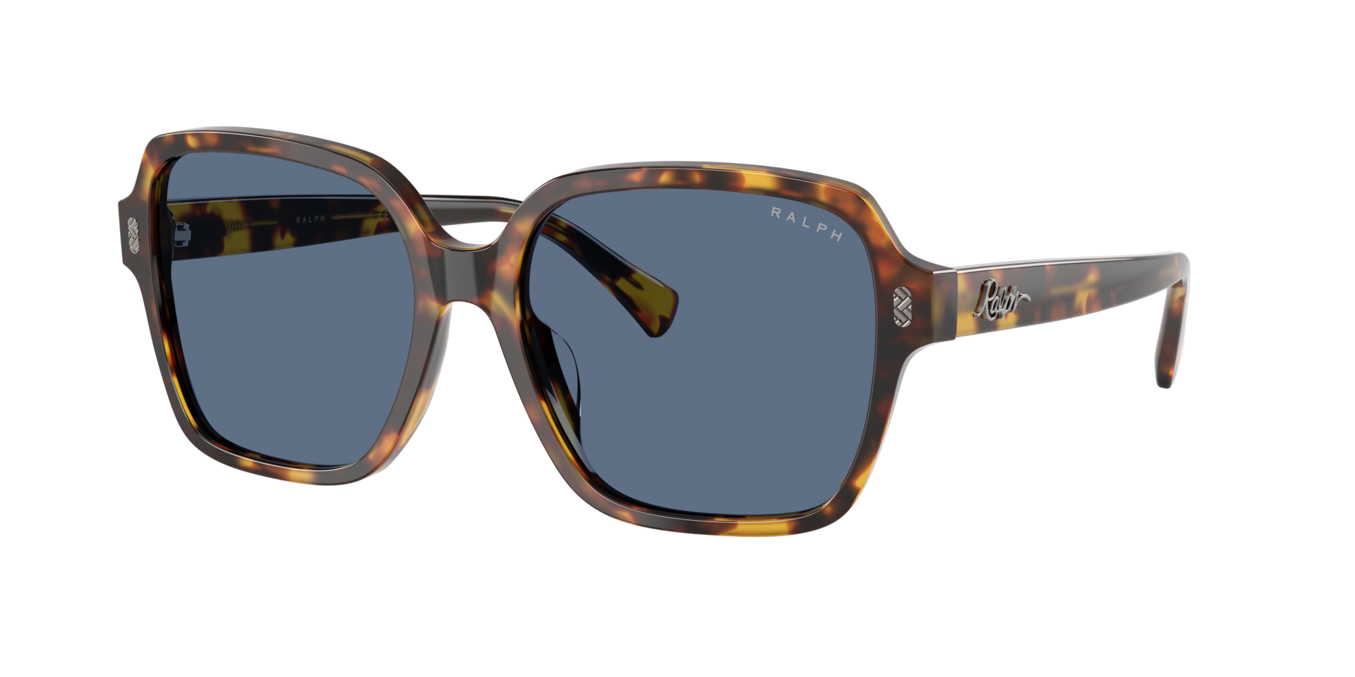 Ralph Woman Sunglass RA5304U Frame color Shiny Havana Lens color Dark Blue