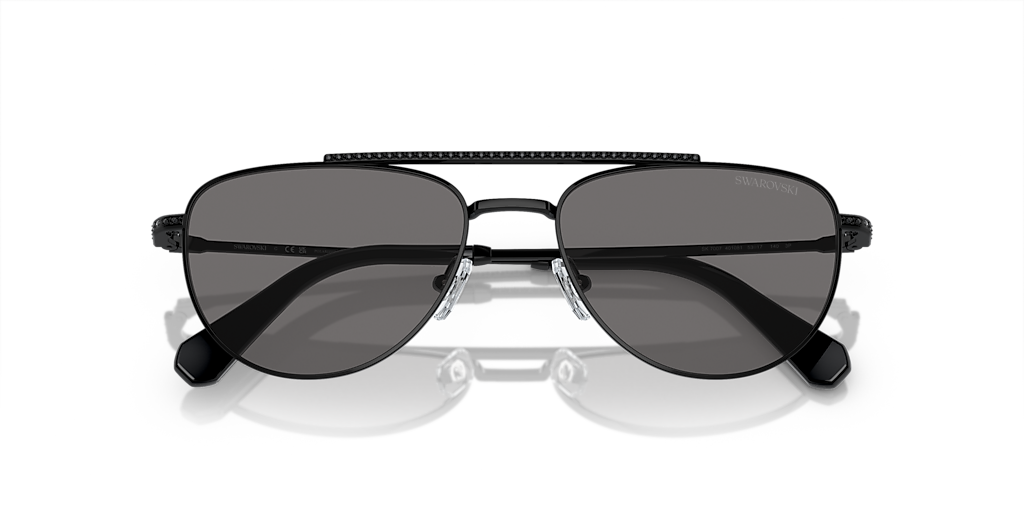 Swarovski SK7007 M (53 - 17) with Grey lenses and Black frame