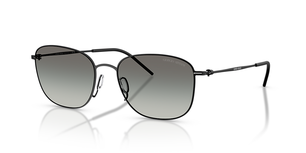 Giorgio Armani AR6168 L (54 - 18) with Grey lenses and Black frame