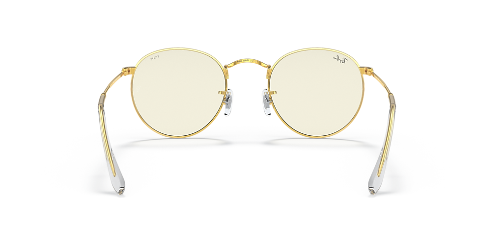 Ray-Ban Round Blue-Violet Light Clear Evolve S (50 - 21) com