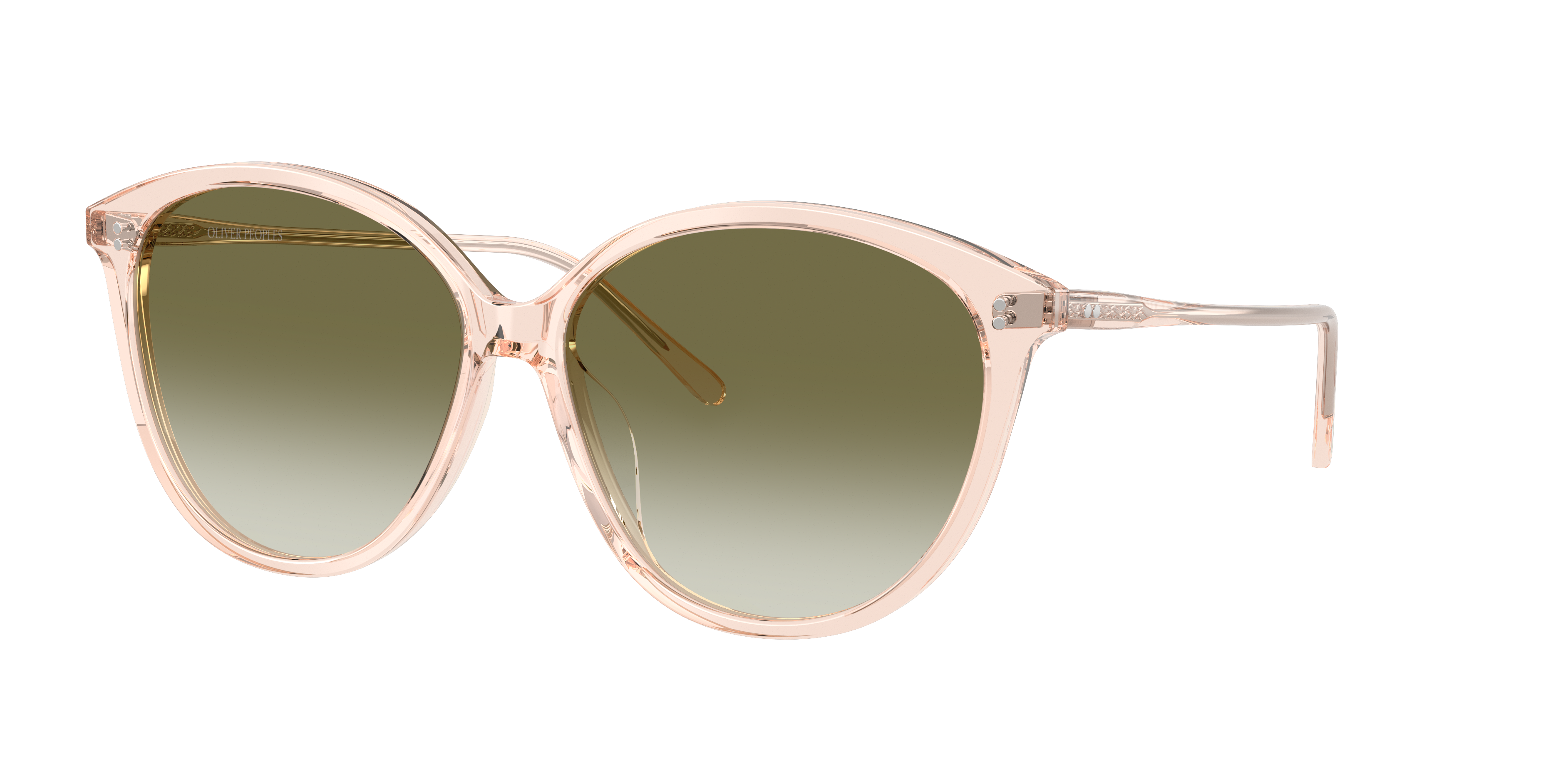 Oliver Peoples Woman Sunglass OV5605SU Soleau -  Frame color: Cherry Blossom, Lens color: Olive Gradient