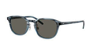 Oliver Peoples OV5580SU Eyles M (48 - 22) with Blue lenses and