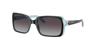 Tiffany & Co. TF4253 XL (55 - 16) with Grey lenses and Black frame