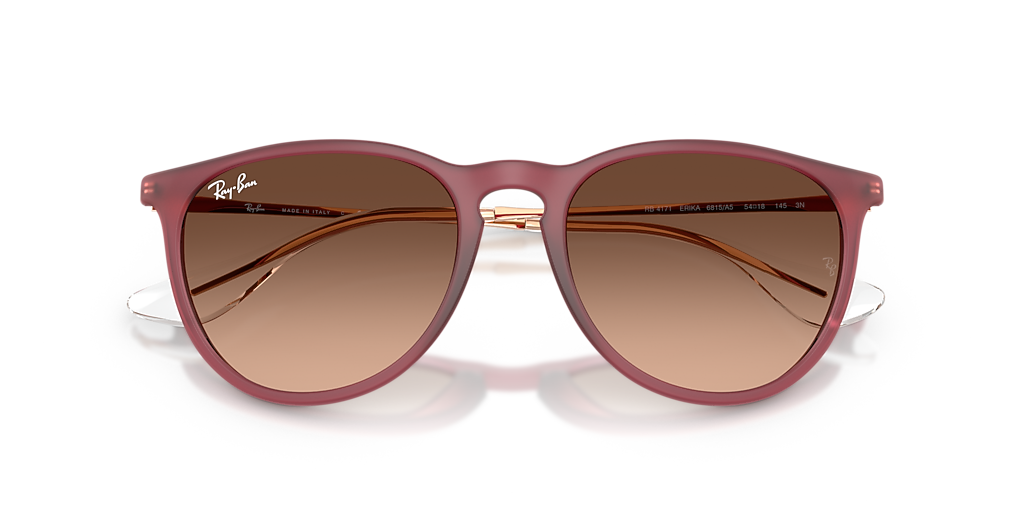 Ray-Ban Erika Classic M (54 - 18) with Pink lenses and Violet