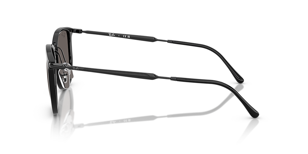 Ray-Ban RB4451 L (50 - 20) with Grey lenses and Black frame