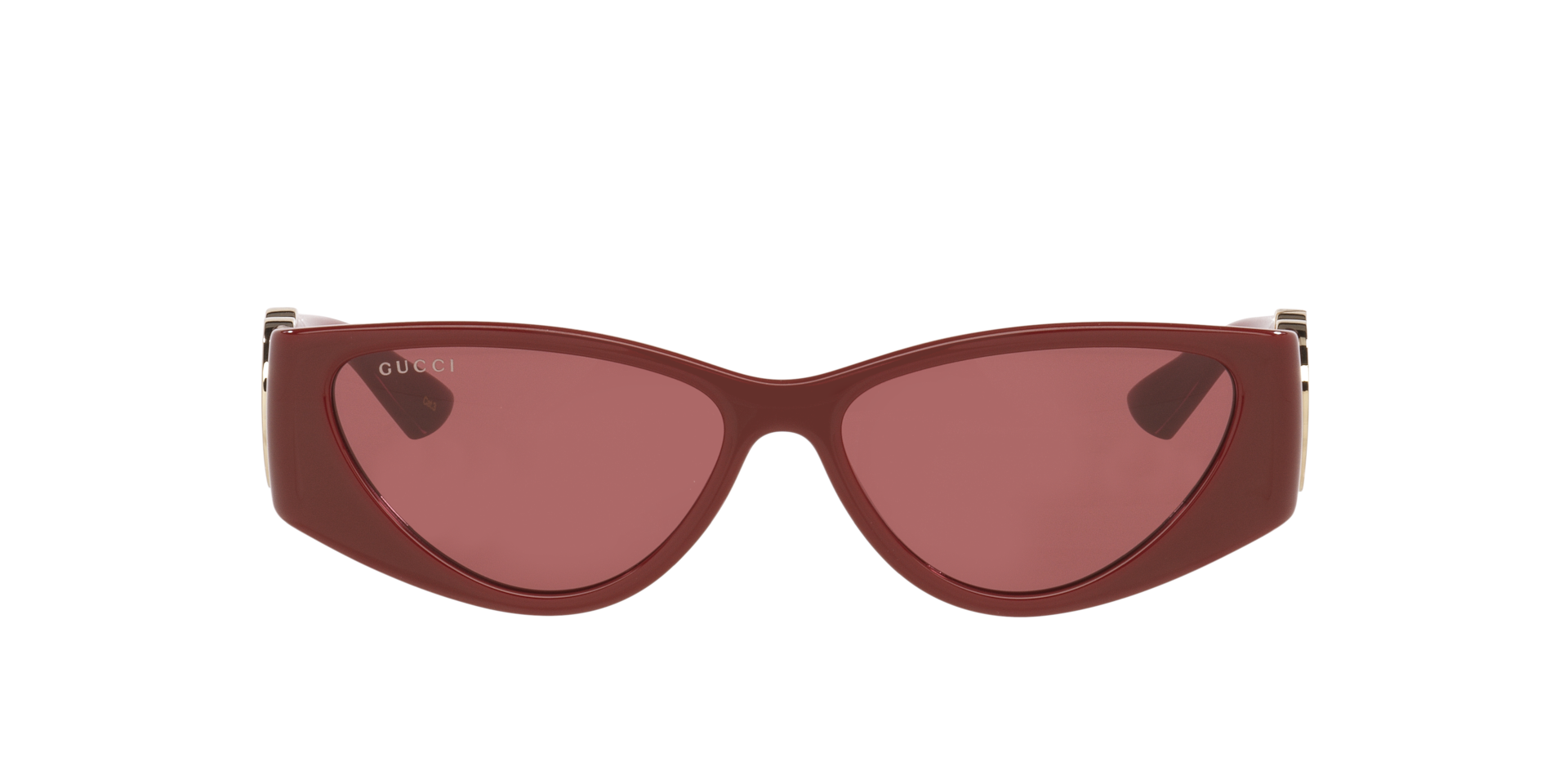 Gucci GG1824S M (55 - 14) with Red lenses and Red frame | Sunglass