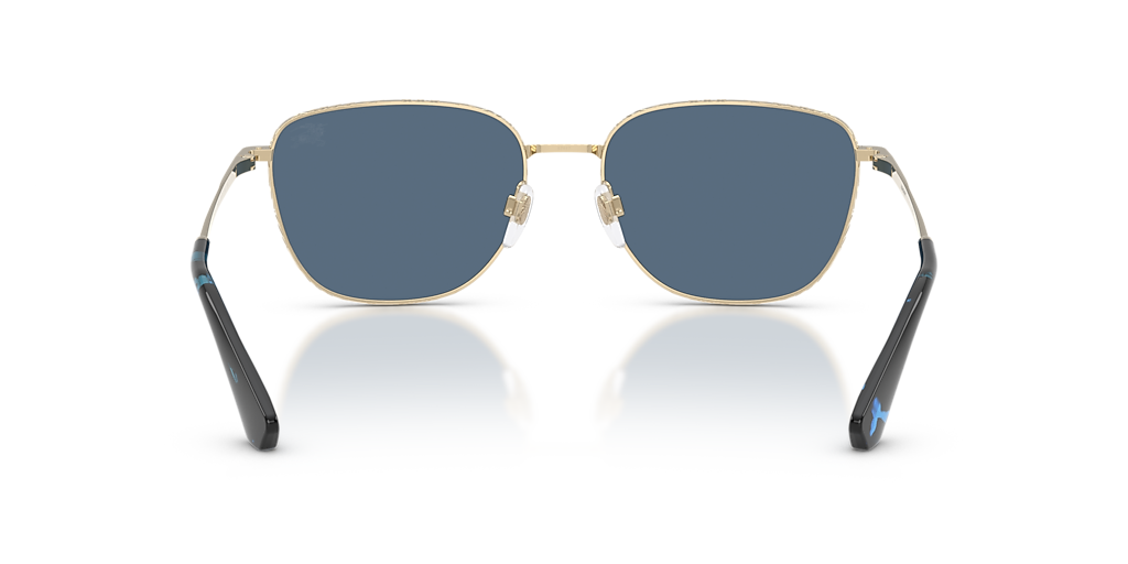 Burberry BE3171 XL (57 - 17) with Blue lenses and Gold frame