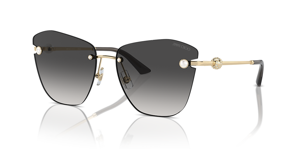 Jimmy Choo JC4004HB L (59 - 16) with Grey lenses and Gold frame