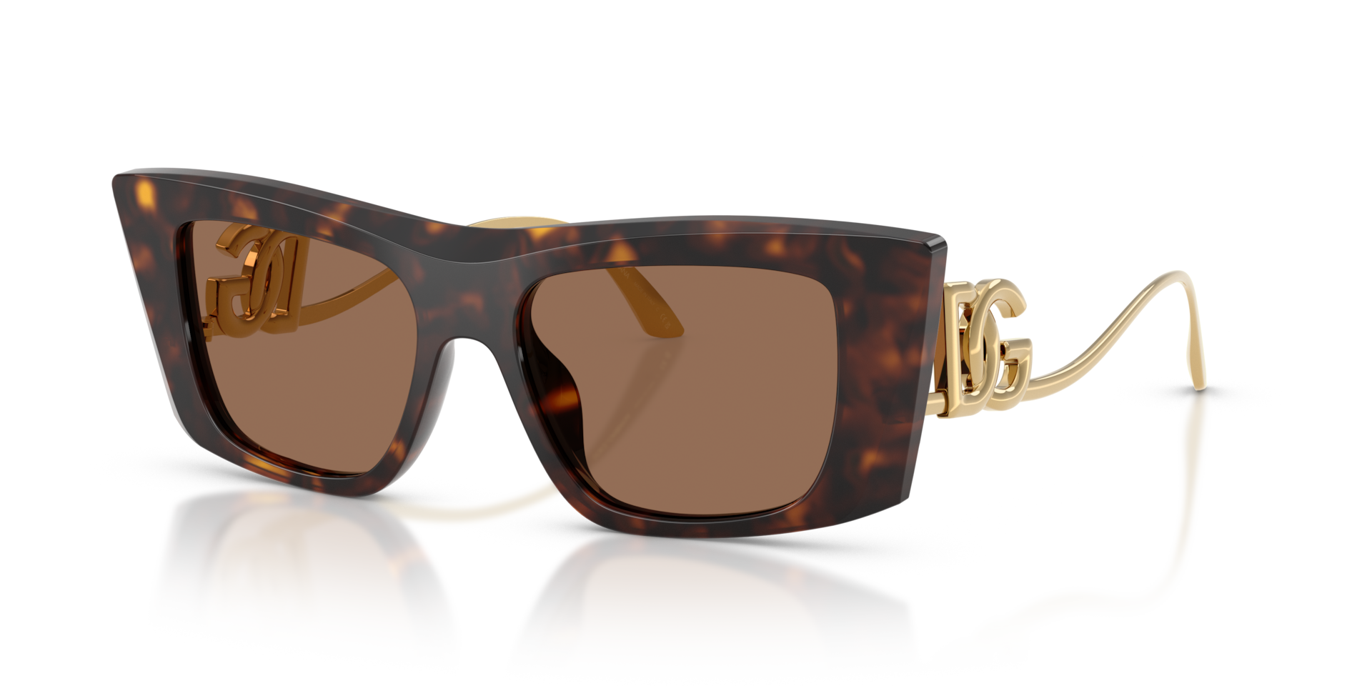 Dolce&Gabbana DG4510 S (51 - 16) with Brown lenses and Tortoise