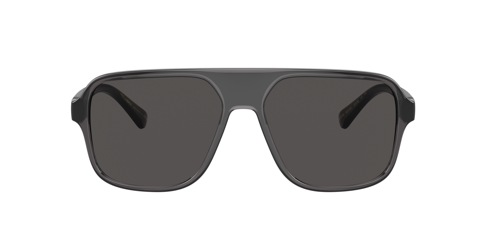 Dolce&Gabbana DG6134 XL (57 - 16) with Grey lenses and Grey frame