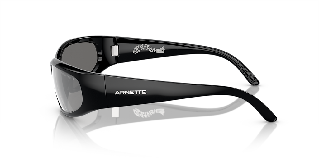 Arnette Catfish L (62 - 16) with Silver lenses and Black frame