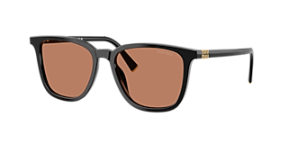 Miu Miu MU 12ZS M (56 - 16) with Brown lenses and Beige frame