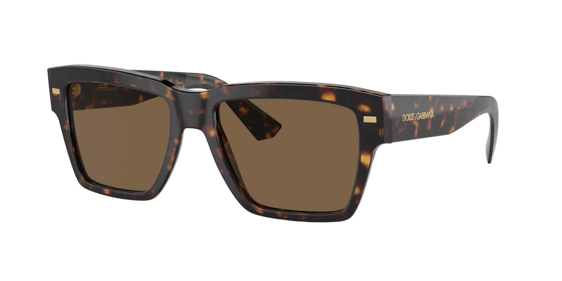 Dolce&Gabbana Man Sunglass DG4431 -  Frame color: Havana, Lens color: Dark Brown