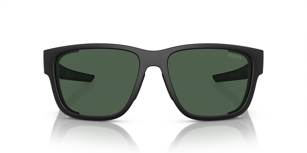 Prada Linea Rossa PS 07WS XXL (59 - 17) with Green lenses and