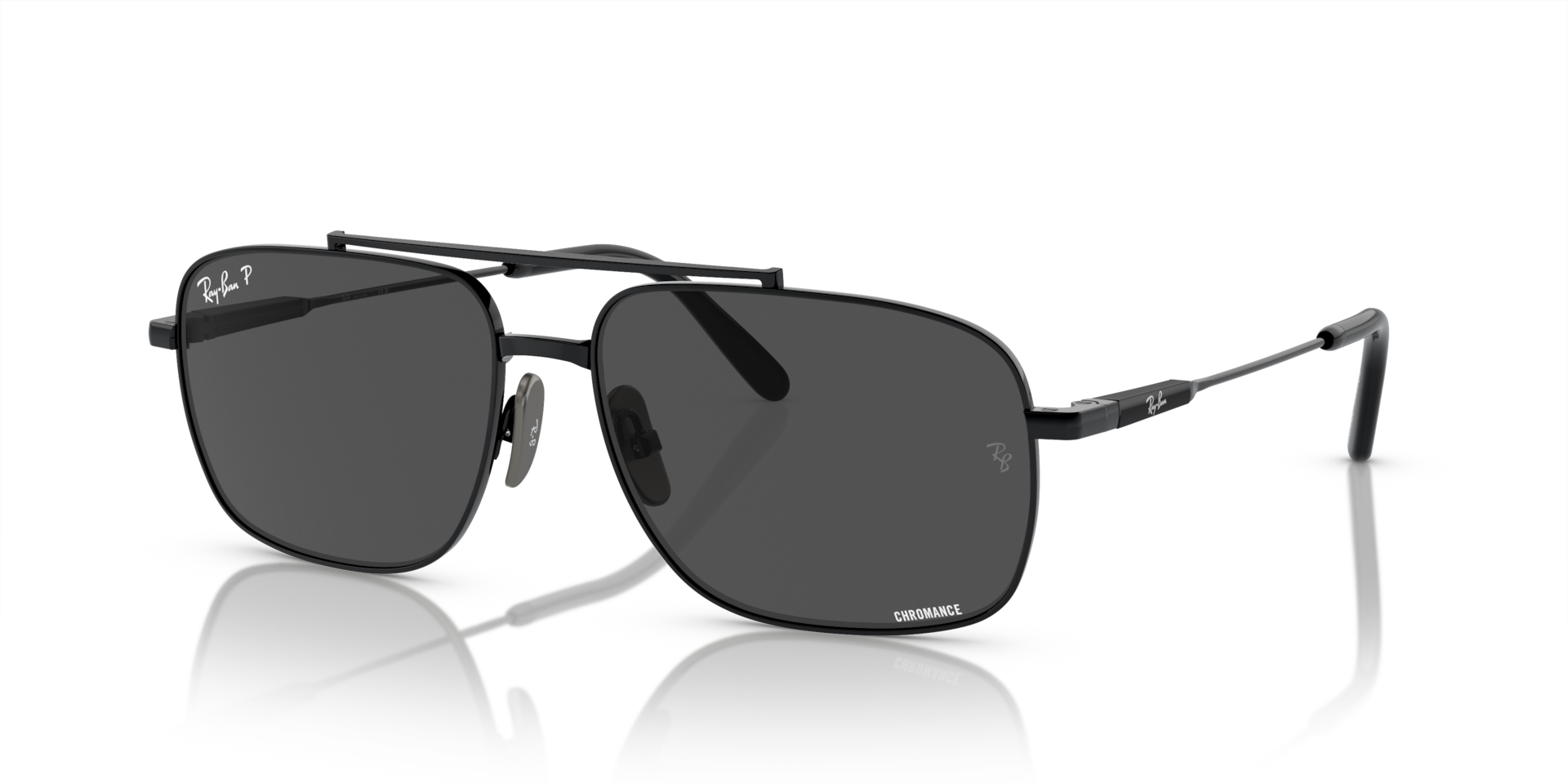 RB8096 Michael Titanium Polarized+ Lenses
