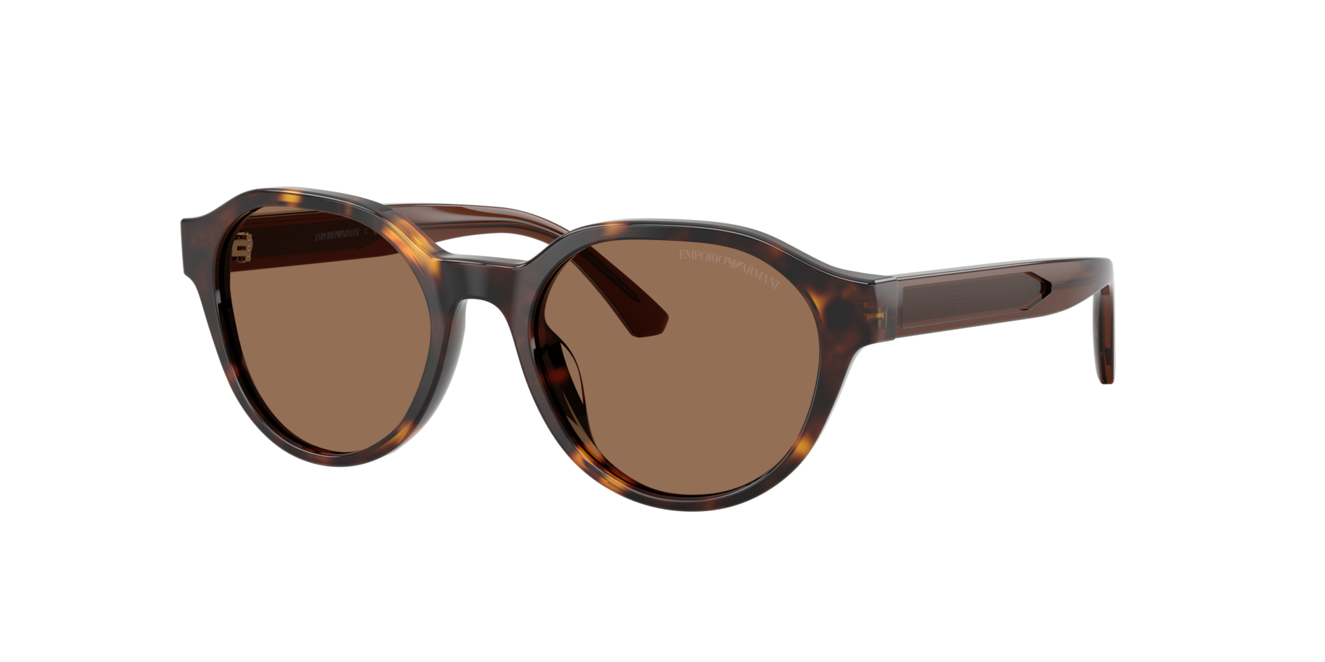 Emporio Armani Brown Kid Ek4008u 502673 Sunglasses Child Acetate Turtle Pantos Normal - Image 2