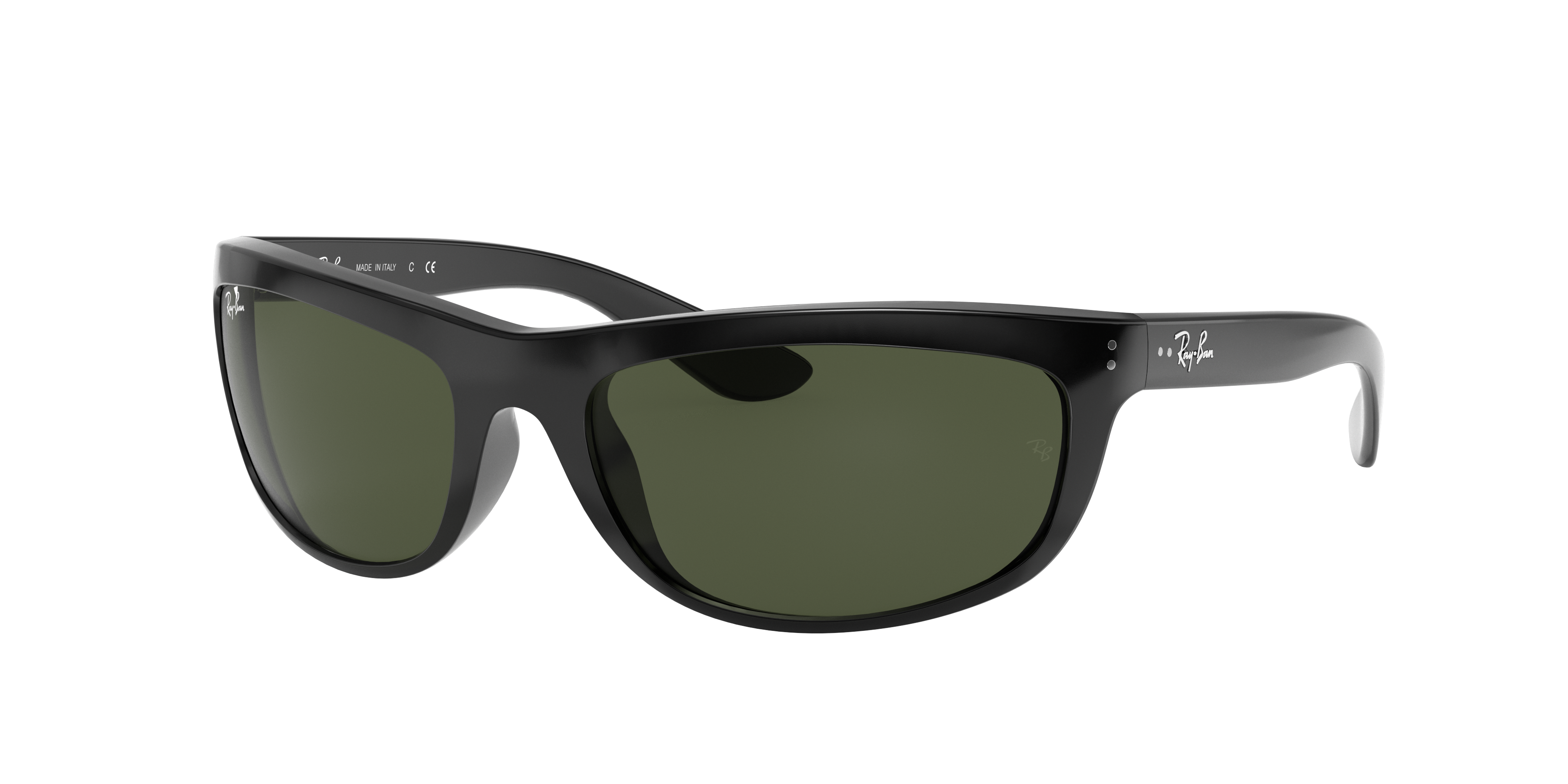 激安❗️タイムSALE❗️Ray Ban BALORAMA サングラス Ray-Ban Balorama L (62 - 19) with Green lenses and Black frame