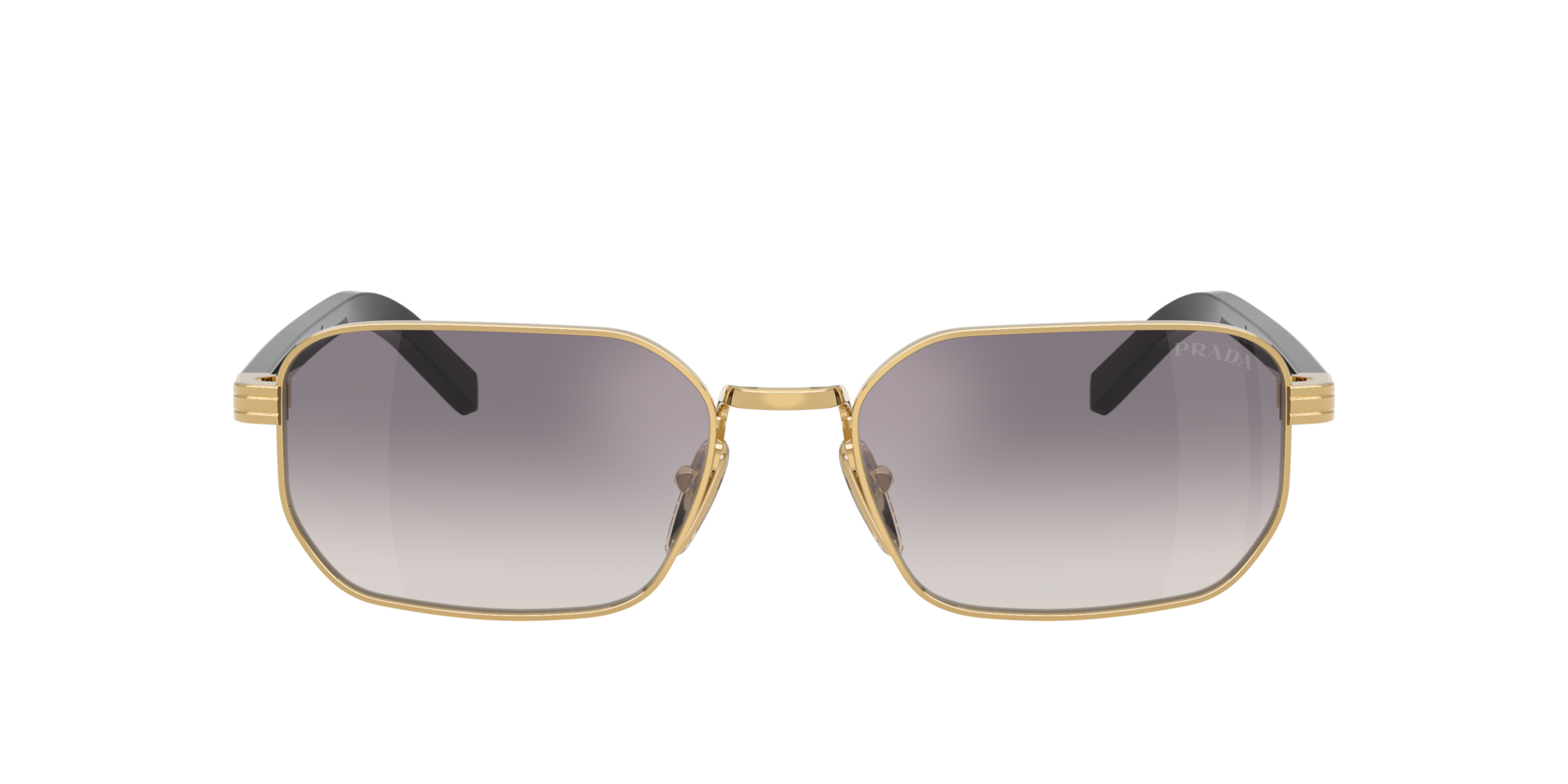 Prada PR D62S M (56 - 18) with Blue lenses and Gold frame