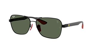 Ray-Ban RB3726M Scuderia Ferrari Collection Polarized+ Lenses XL