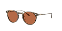 Oliver Peoples OV5529SU N.02 Sun XS (48 - 20) with Green lenses