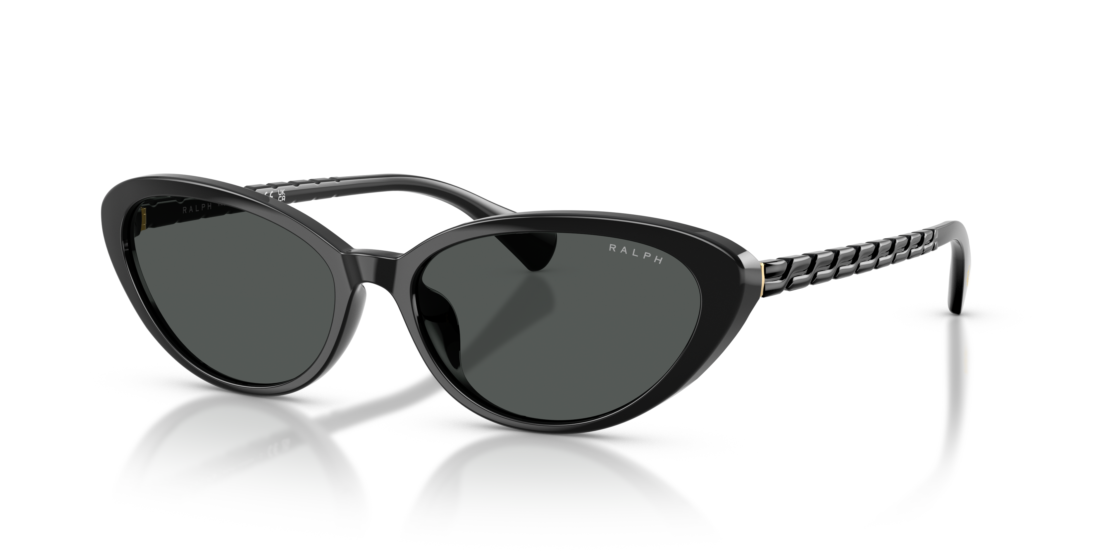 Ralph RA5338U L (56 - 16) with Grey lenses and Black frame