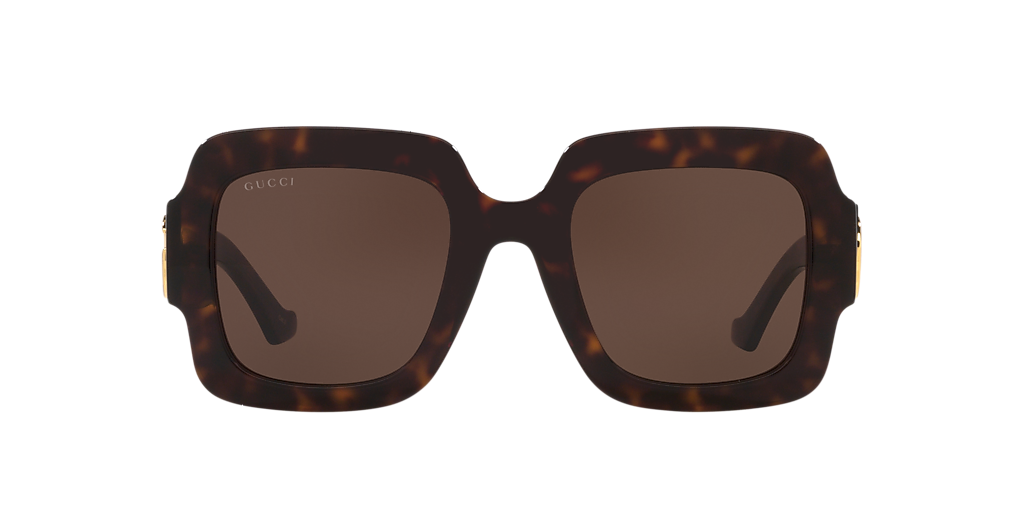 Gucci GG1547S S (50 - 24) with Brown lenses and Tortoise frame