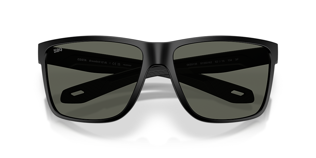 Costa Broadbill II XL XXL (62 - 15) with Grey lenses and Black