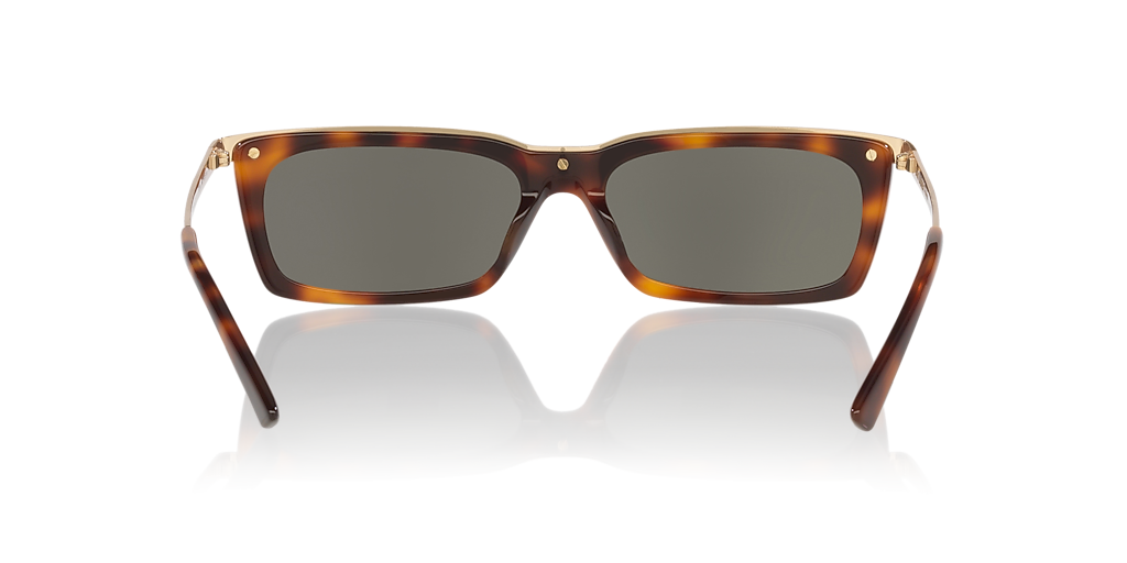 Saint Laurent SL 766 L (57 - 17) with Grey lenses and Tortoise
