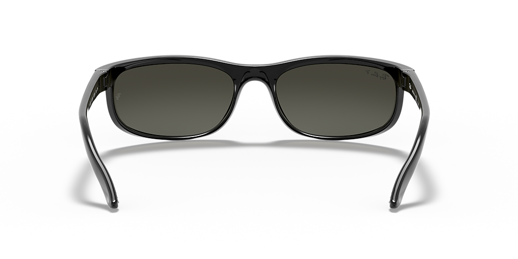 Ray-Ban Predator 2 XXL (62 - 19) with Grey lenses and Black frame
