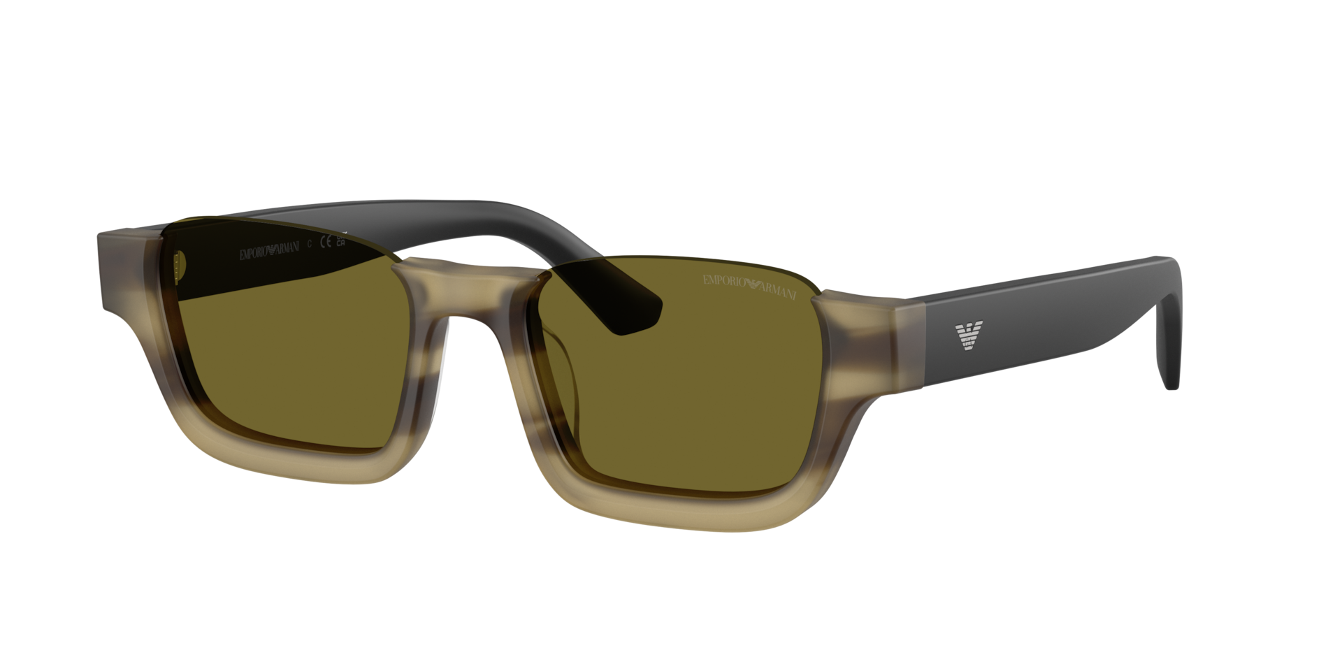 Emporio Armani Unisex Green Ea4268u 6369/2 Sunglasses Acetate Geometric Normal - Image 5