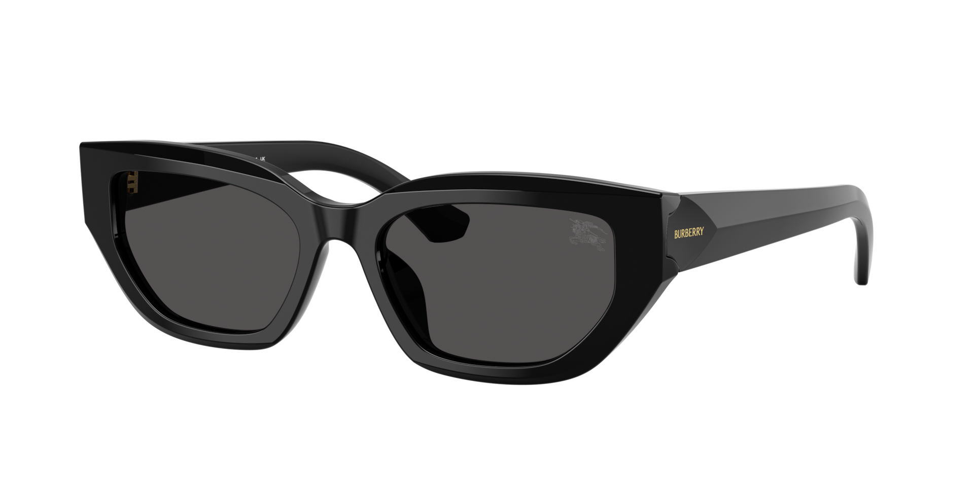 Burberry BE4463D M (54 - 18) with Grey lenses and Black frame