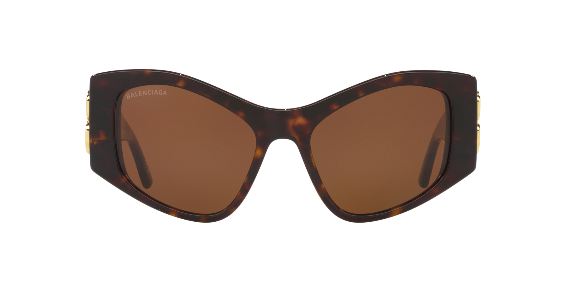 Balenciaga BB0287S M (55 - 19) with Brown lenses and Tortoise