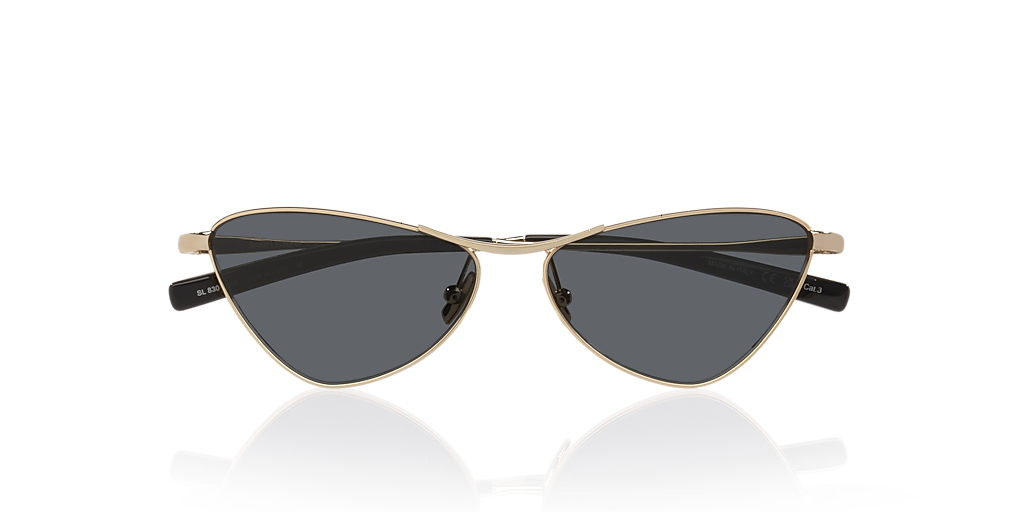 Saint Laurent SL830 L (56 - 14) with Black lenses and Gold frame