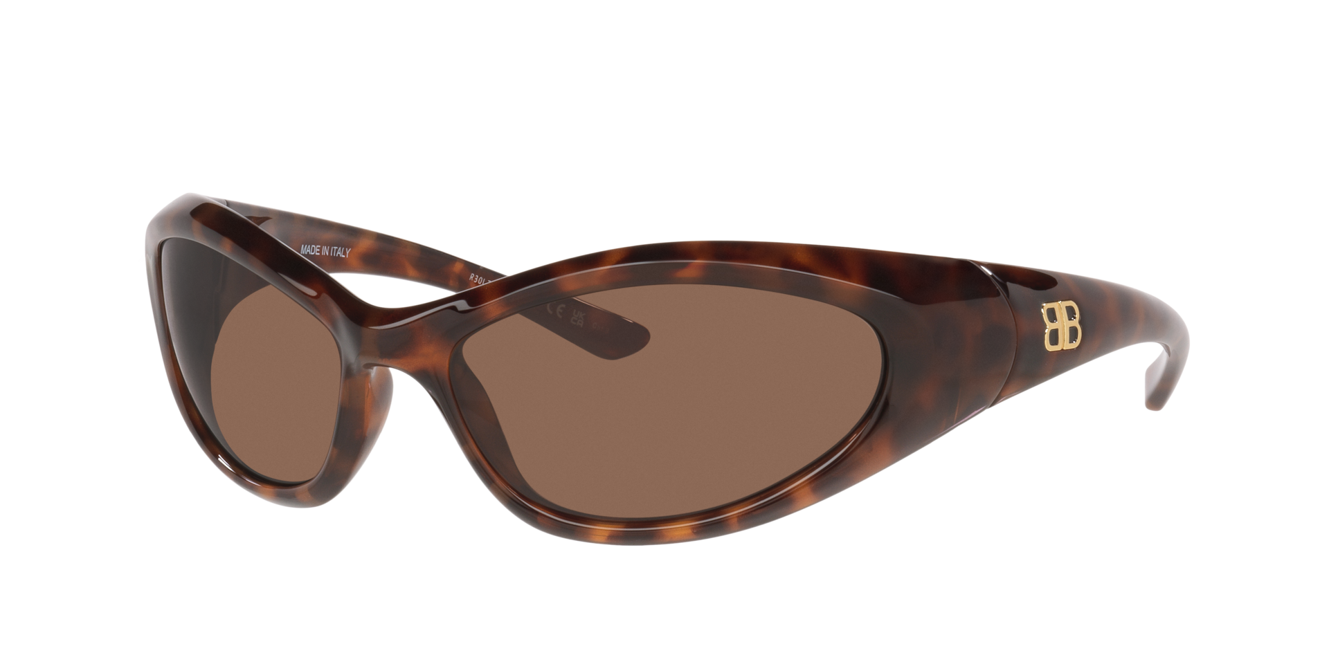Balenciaga Unisex Sunglass BB0384S - Couleur du Monture caille Couleur de Lentille Brun 340 €