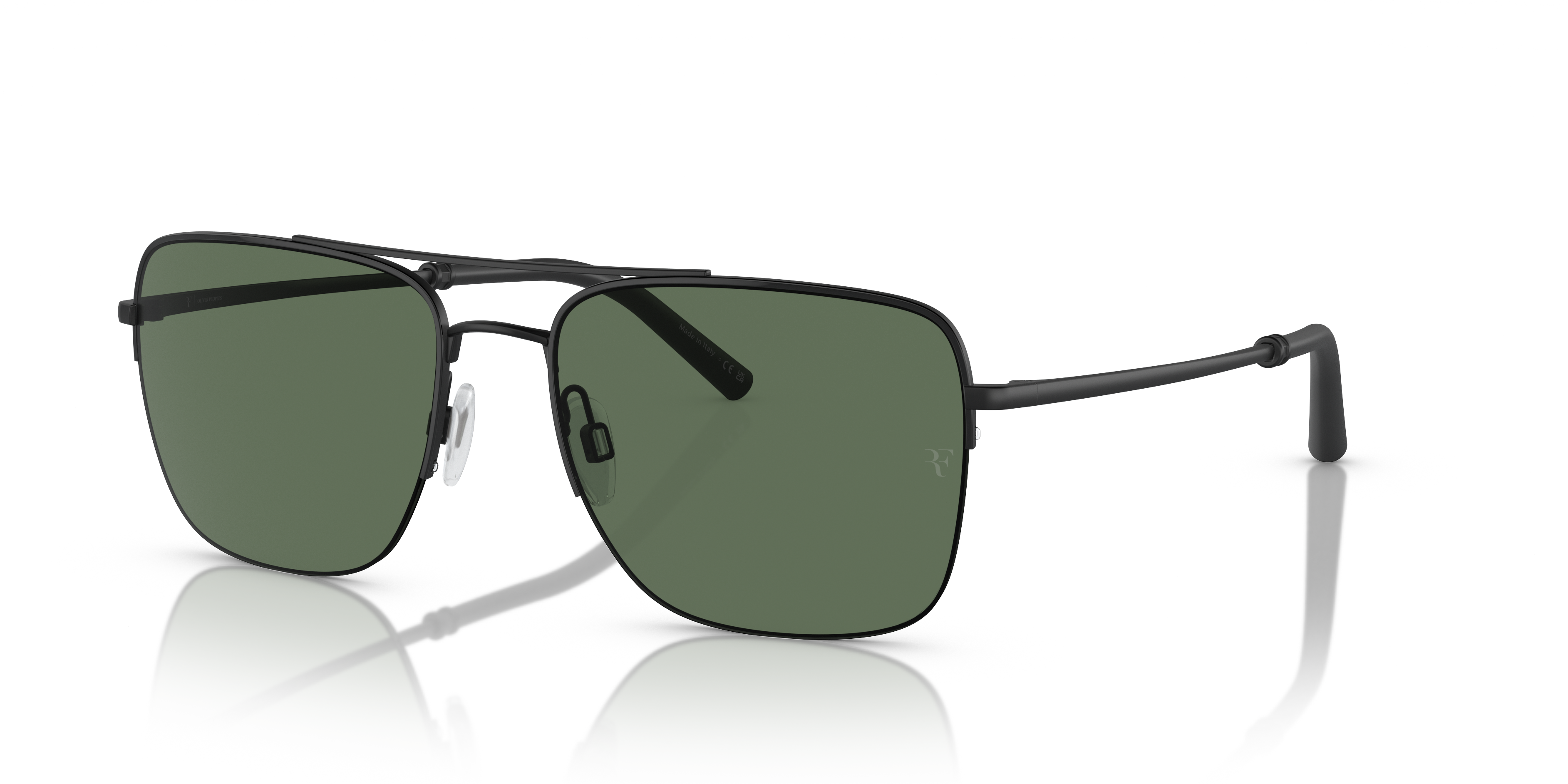 Oliver Peoples OV1343S R-2 L (56 - 18) with Green lenses and Black