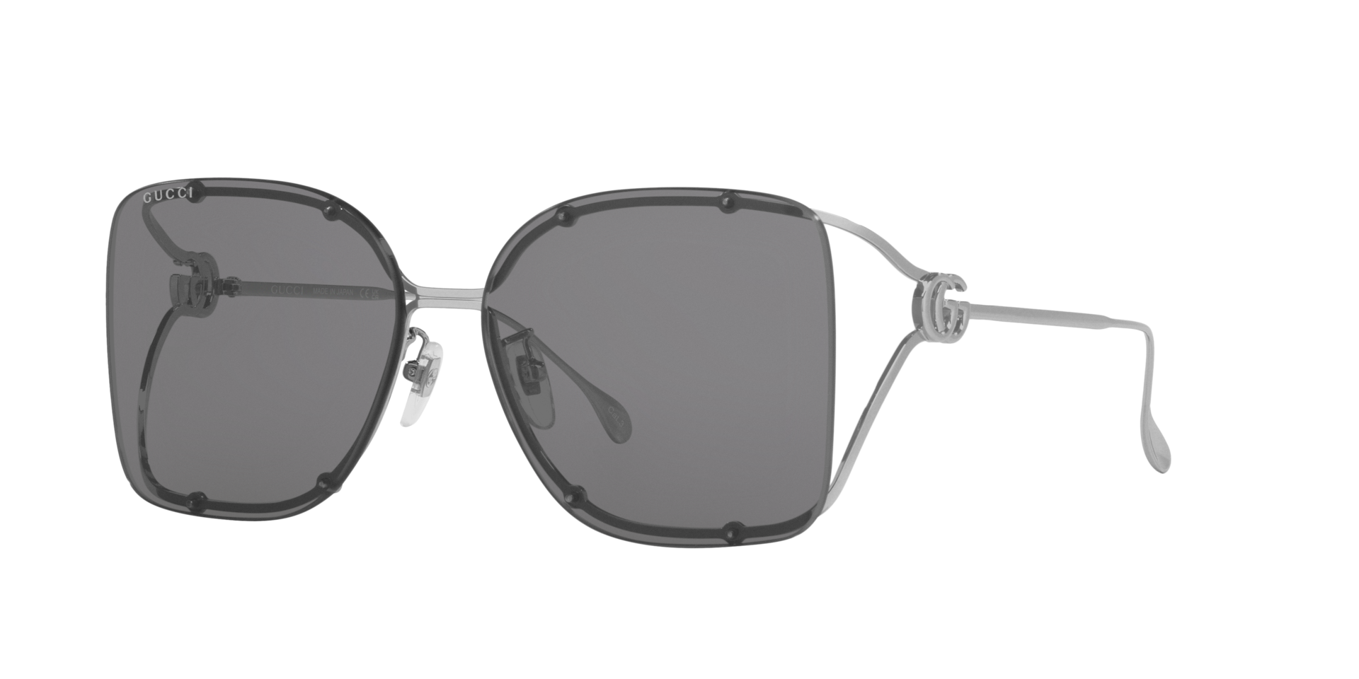 Gucci Femme Sunglass GG1713SA - Couleur du Monture Argent Couleur de Lentille Pourpre 350 €