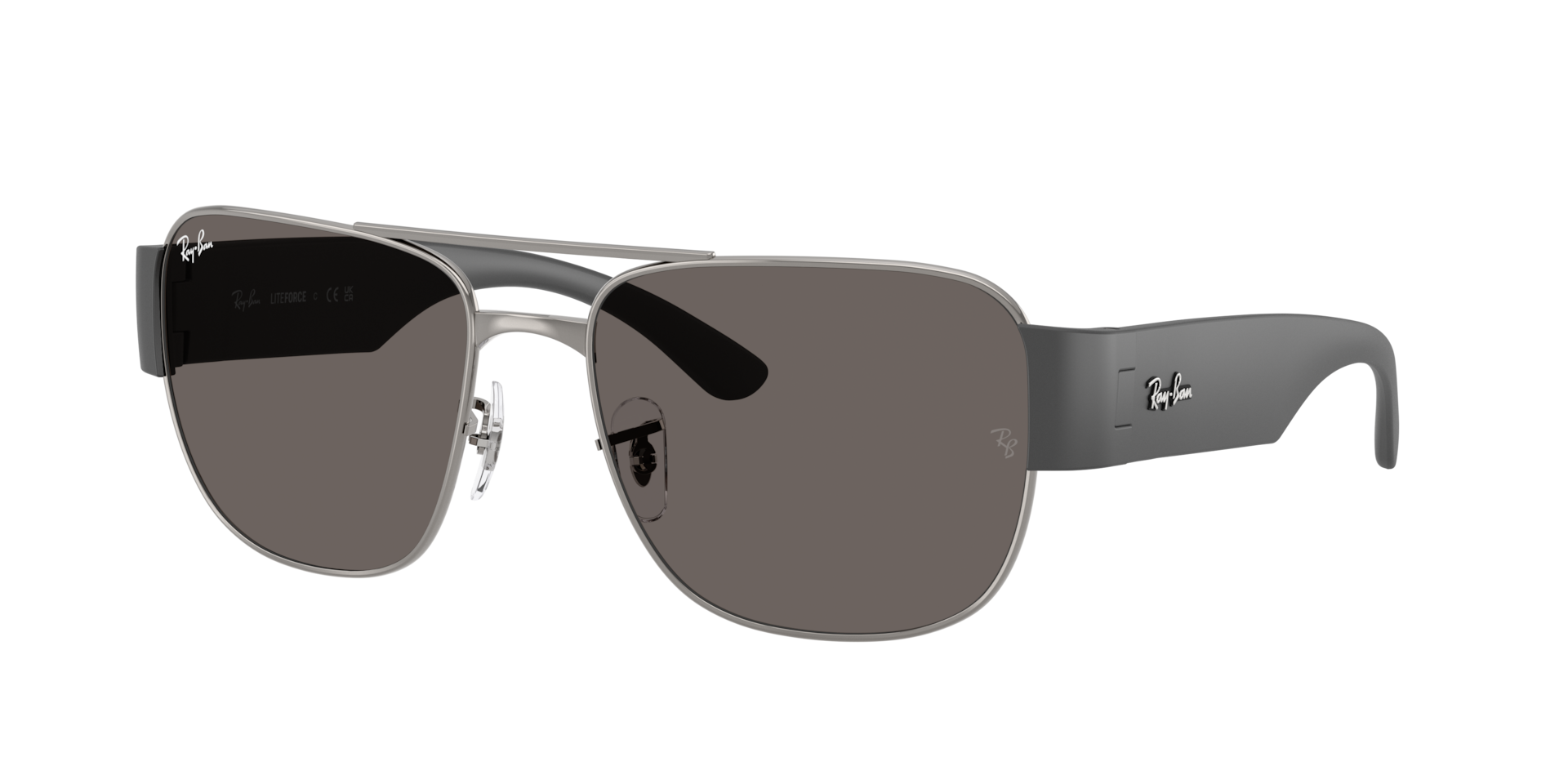 Ray-Ban Unisex Sunglass RB3756 -  Frame color: Gunmetal, Lens color: Dark Grey