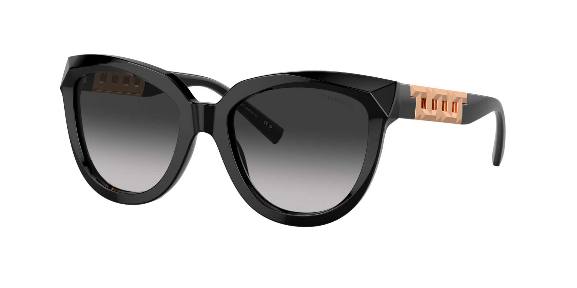 Tiffany & Co. Woman Sunglass TF4215 -  Frame color: Black, Lens color: Grey Gradient