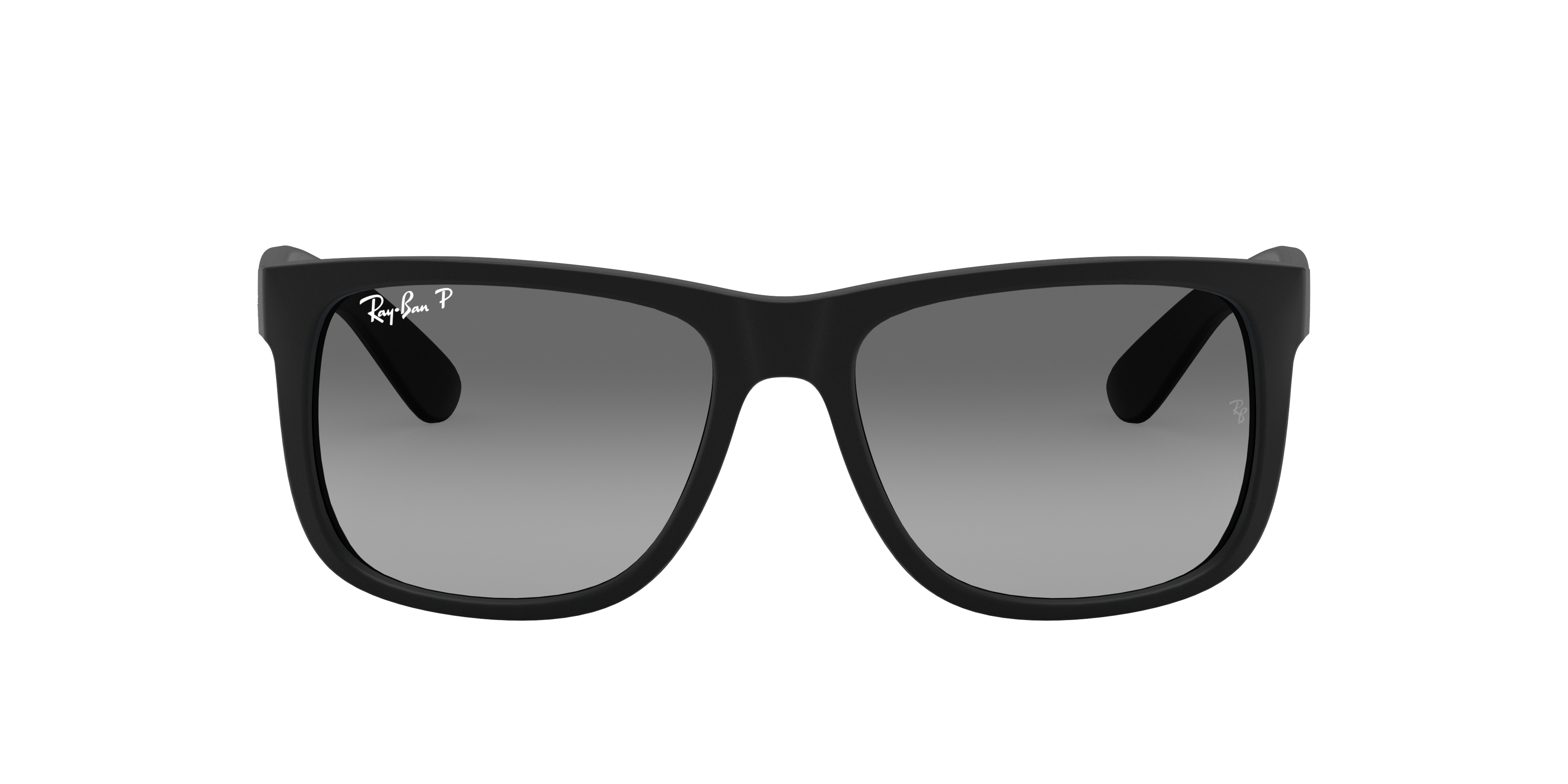Ray-Ban Justin Classic S (54 - 16) with Grey lenses and Black