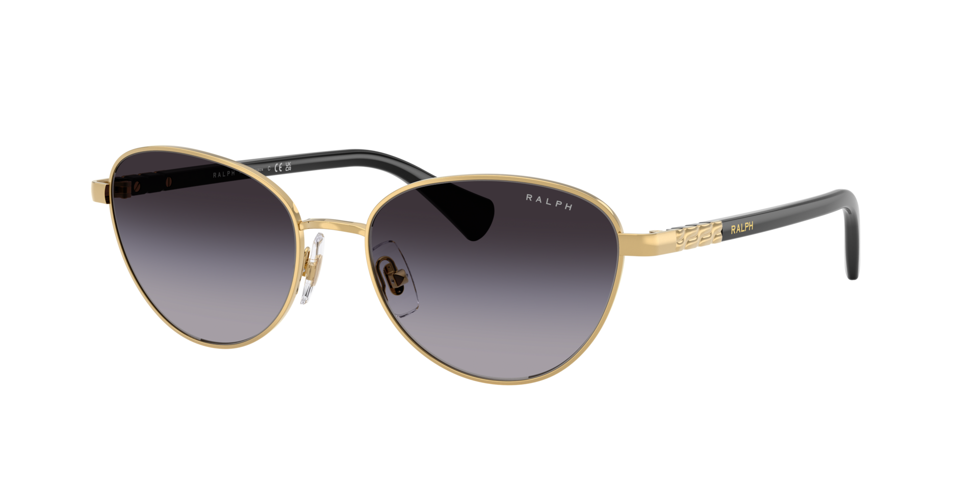Ralph Woman Sunglass Ra4150 In Gradient Grey