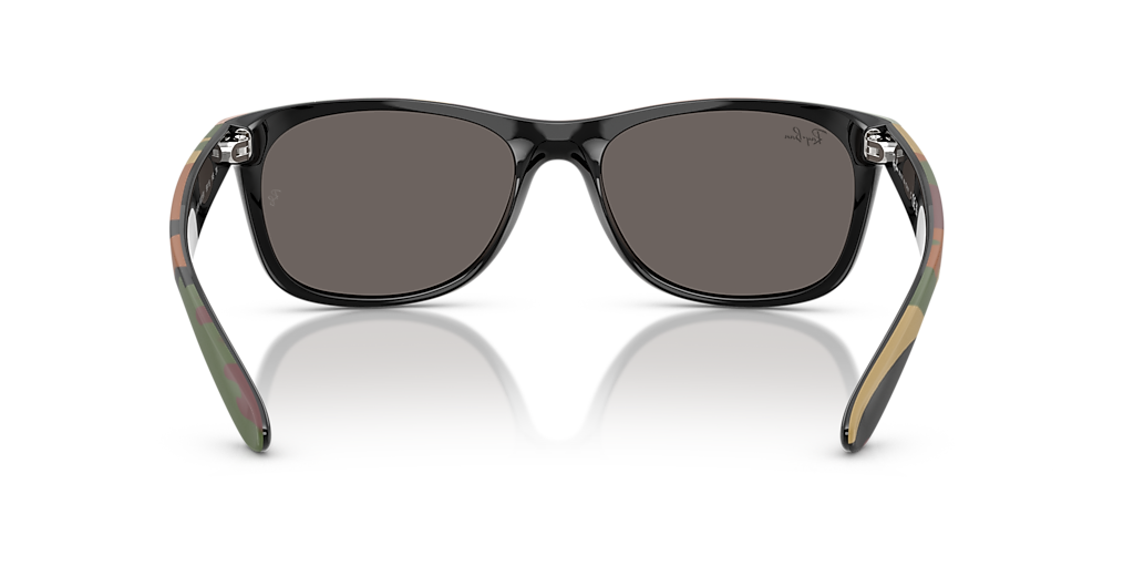 Ray-Ban New Wayfarer Classic M (55 - 18) with Grey lenses and