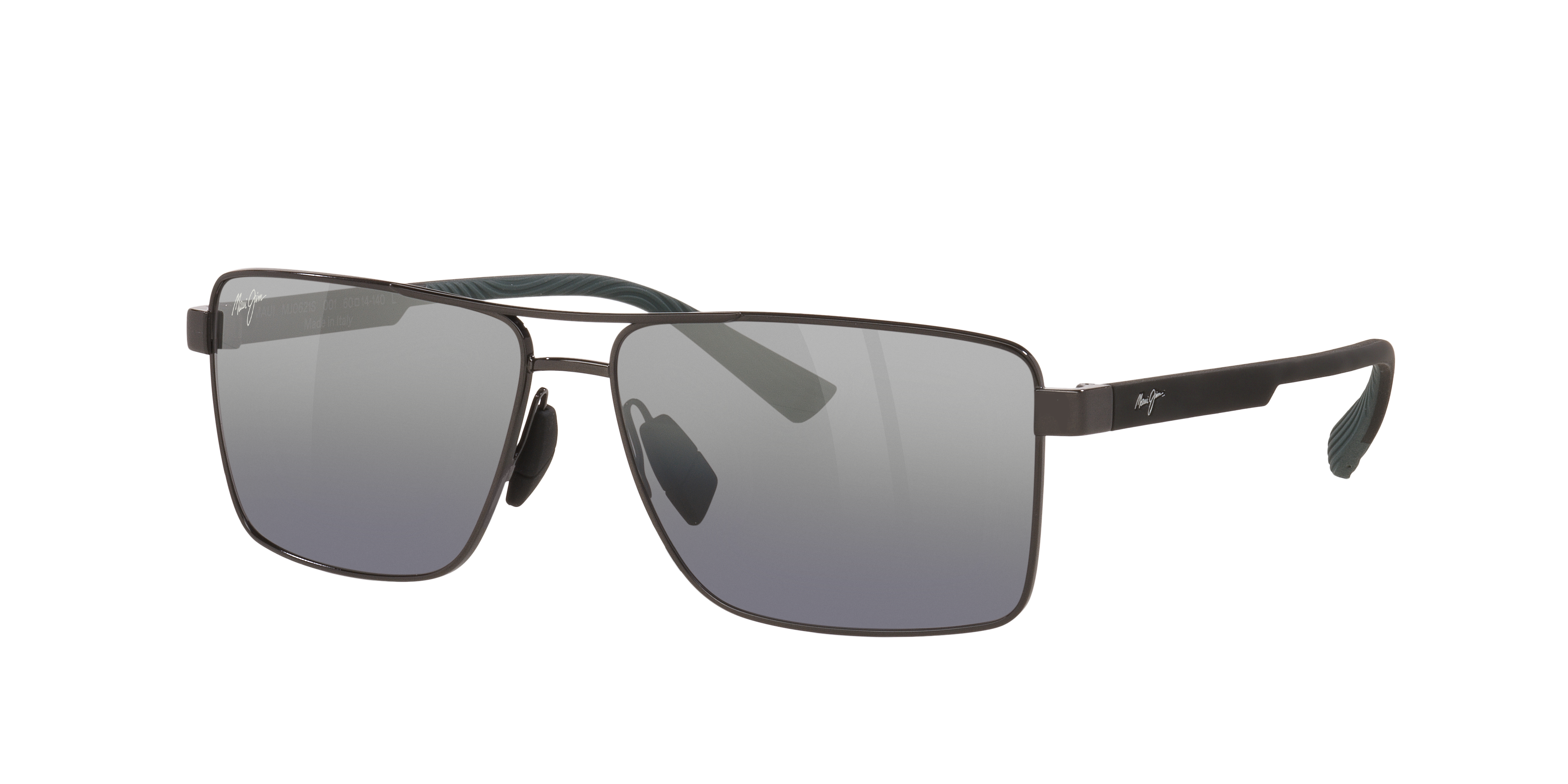 Maui Jim Piha L (60 - 14) with Silver lenses and Black frame