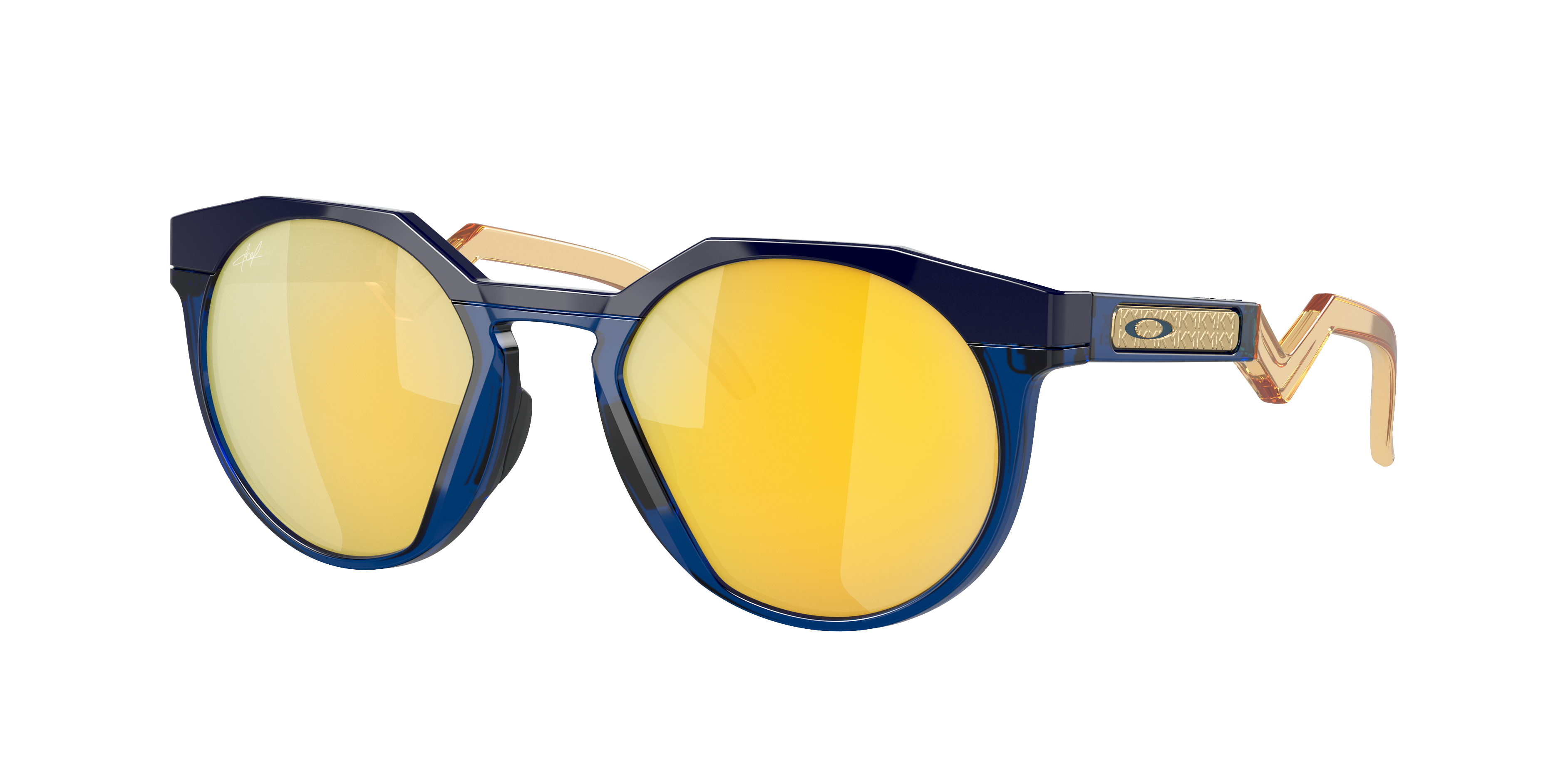 Oakley Kylian Mbappé Signature Series HSTN M (52 - 21) with Gold