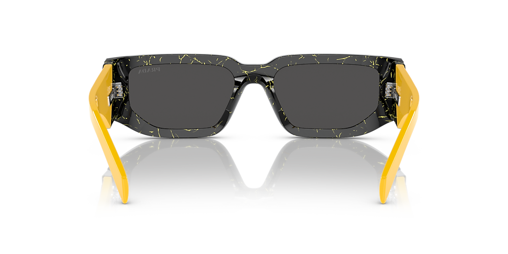 Prada PR 09ZS M (54 - 18) with Grey lenses and Black frame