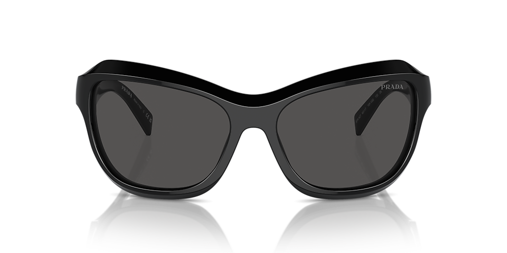 Prada PR A27S L (62 - 17) with Grey lenses and Black frame
