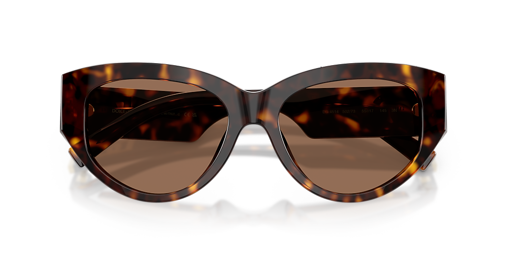 Dolce & Gabbana  Cat-Eye Sunglasses with Brown Gradient Lenses
DG4514 Dolce&Gabbana DG4514 502/73 Sunglasses - US main image 4